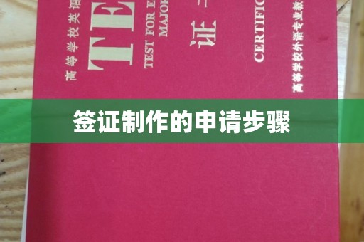 佳木斯签证制作的申请步骤