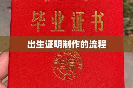 佳木斯出生证明制作的流程